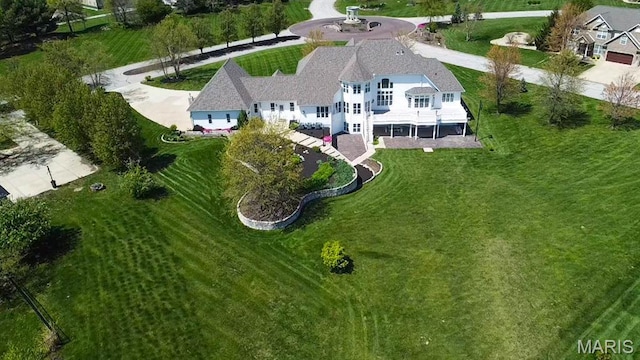 9108 Wiltshire Dr, Columbia, IL 62236 - aerial view of property and surrounding area