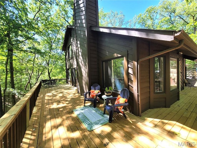 5 Cedar Fork Ct, Defiance, MO 63341 - view of wooden terrace