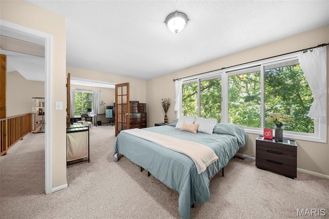 5 Cedar Fork Ct, Defiance, MO 63341 - bedroom featuring carpet, baseboards, and a textured ceiling