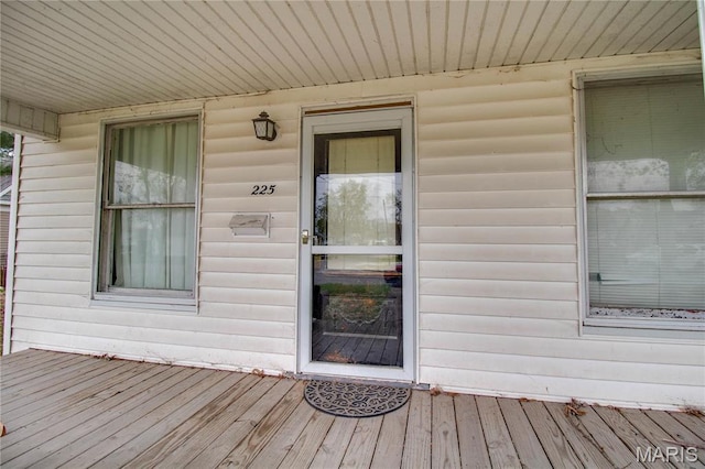 225 Tunison, White Hall, IL 62092 - view of doorway to property