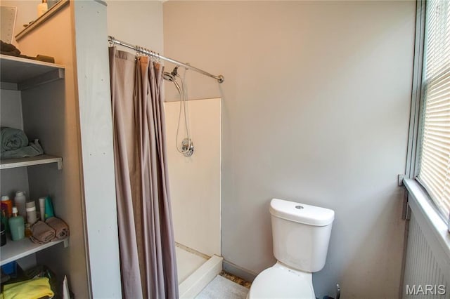 225 Tunison, White Hall, IL 62092 - full bathroom with a stall shower and toilet
