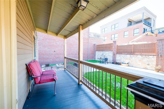 4 Lafayette St, Washington, MO 63090 - view of balcony
