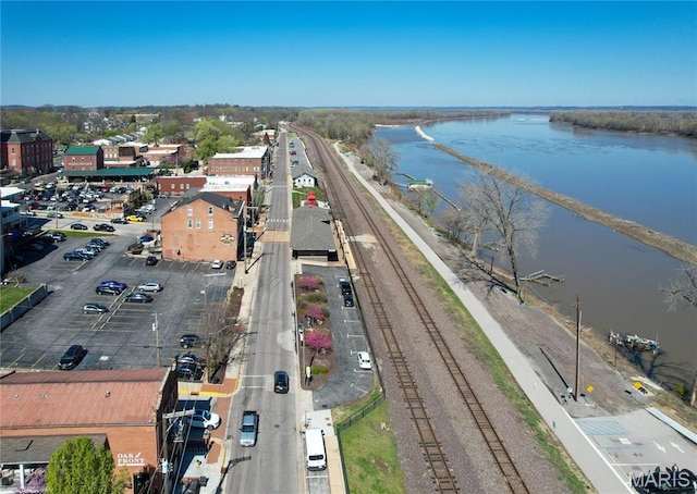 4 Lafayette St, Washington, MO 63090 - bird's eye view of a nearby body of water