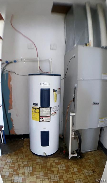 708 Locust St, Edgar Springs, MO 65462 - utilities with water heater