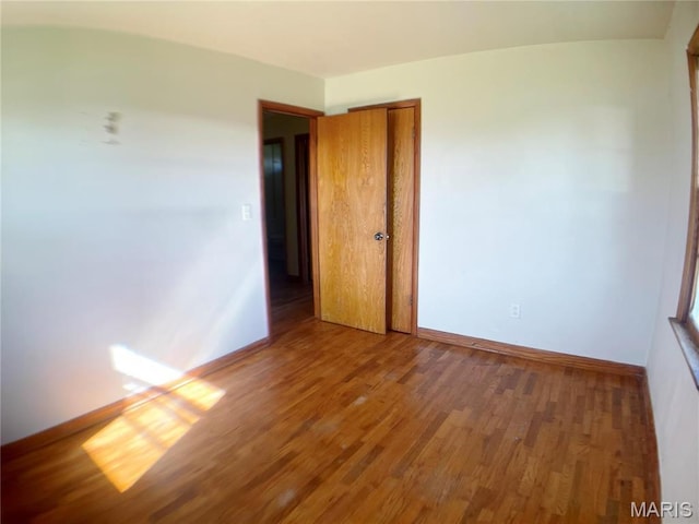 708 Locust St, Edgar Springs, MO 65462 - empty room featuring wood finished floors and baseboards