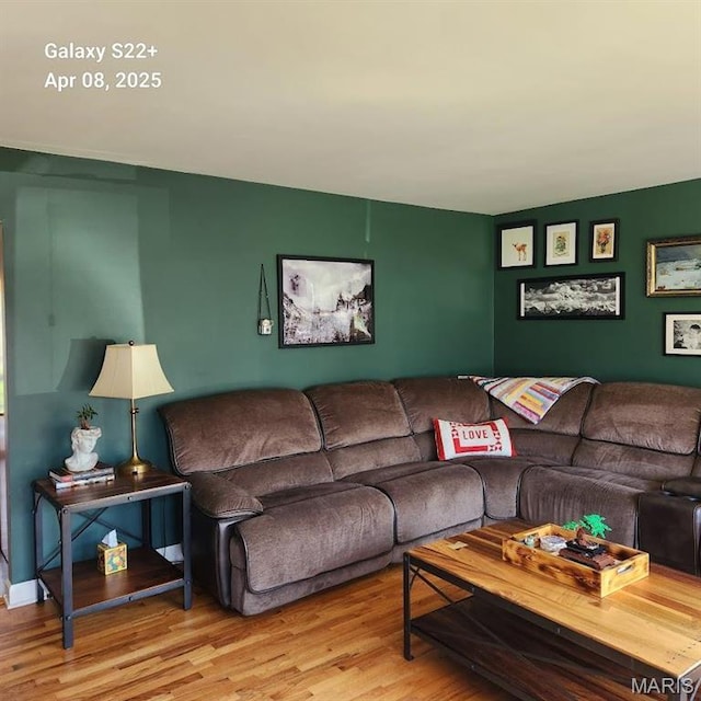 2011 Cypress St, Highland, IL 62249 - living area featuring wood finished floors