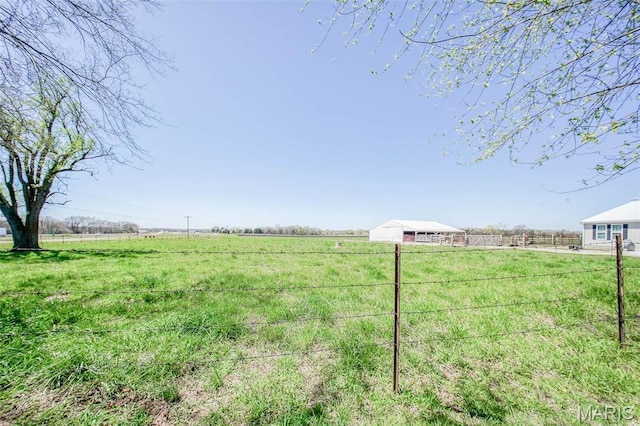 15227 County Road 1110, St James, MO 65559 - view of yard featuring a rural view and fence