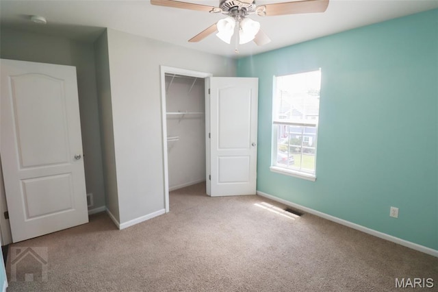23332 Righteous Ln, Waynesville, MO 65583 - unfurnished bedroom featuring carpet flooring and ceiling fan