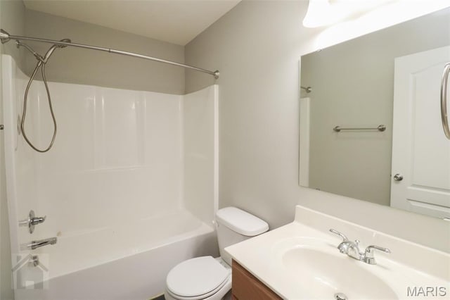 23332 Righteous Ln, Waynesville, MO 65583 - bathroom with vanity and bathtub / shower combination