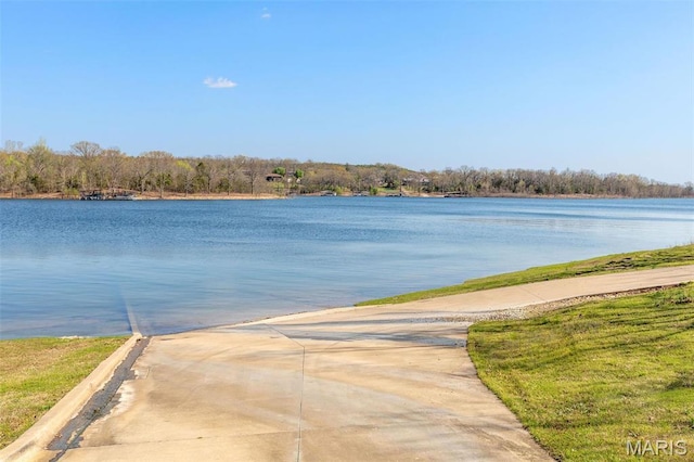 1318 Stormy Point Rd Unit 7, Branson, MO 65616 - water view featuring a boat ramp