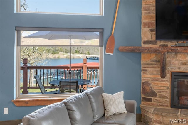 1318 Stormy Point Rd Unit 7, Branson, MO 65616 - living room featuring healthy amount of natural light