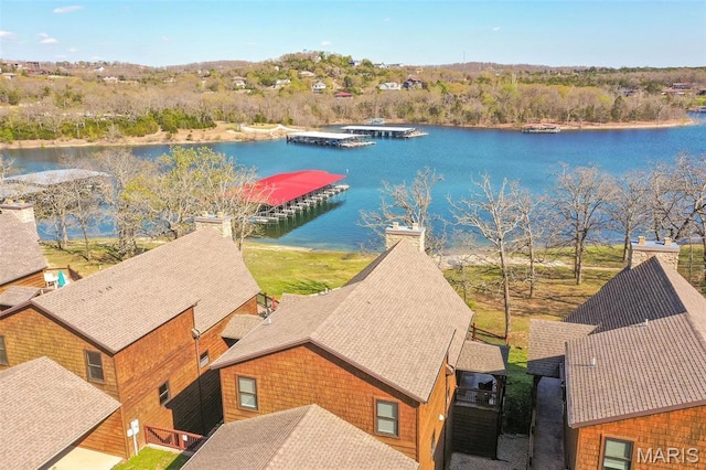 1318 Stormy Point Rd Unit 7, Branson, MO 65616 - bird's eye view of a nearby body of water