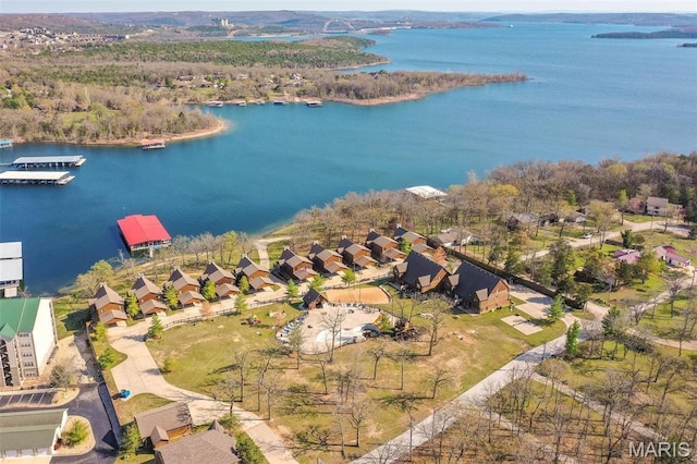 1318 Stormy Point Rd Unit 7, Branson, MO 65616 - view of property location featuring a nearby body of water and nearby suburban area