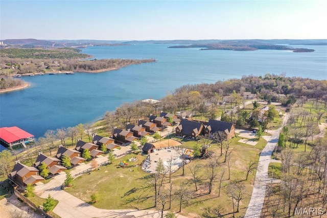 1318 Stormy Point Rd Unit 7, Branson, MO 65616 - view of property location featuring a large body of water and nearby suburban area