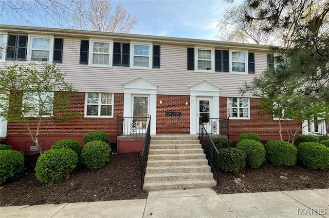 1504 Swallow Dr, Saint Louis, MO 63144 - view of front of home with brick siding