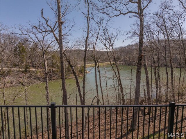 370 Alpine Bend Dr, Wright City, MO 63390 - water view featuring fence