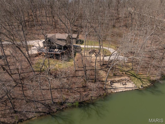 370 Alpine Bend Dr, Wright City, MO 63390 - view of subject property with a nearby body of water