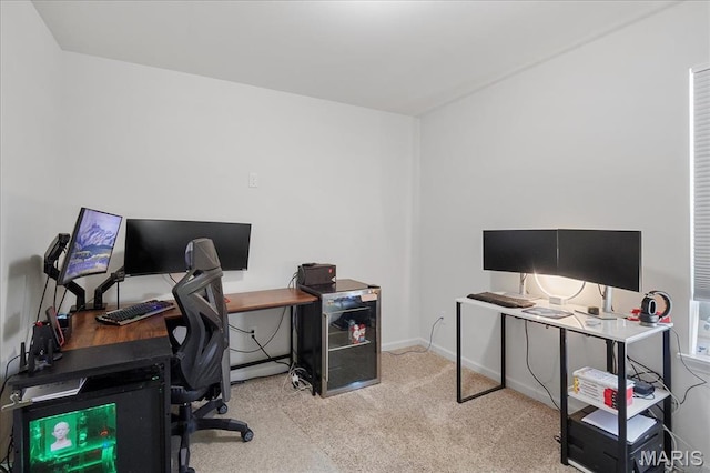 145 Pampano Ln, Saint Charles, MO 63301 - carpeted office featuring baseboards