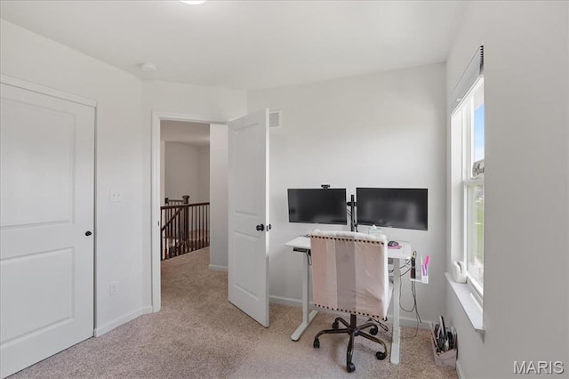 145 Pampano Ln, Saint Charles, MO 63301 - carpeted office space featuring baseboards
