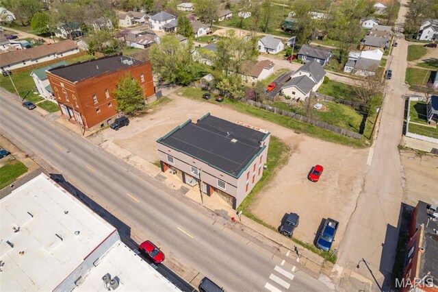 32 W School St, Bonne Terre, MO 63628 - aerial perspective of suburban area