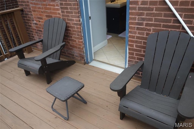 view of deck