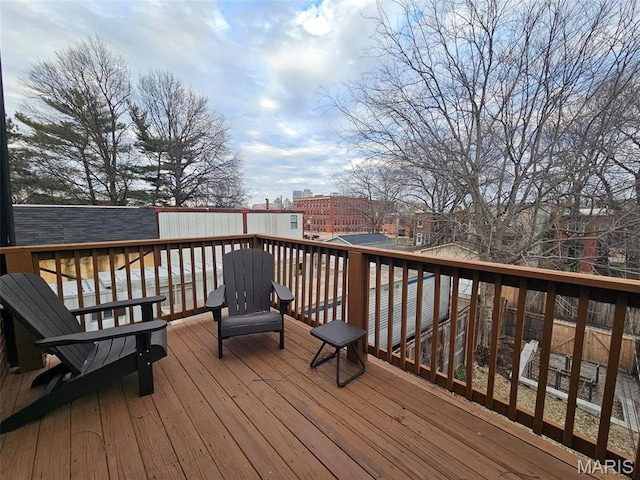 view of deck
