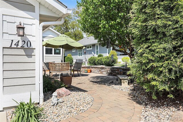 1420 Randle St, Edwardsville, IL 62025 - view of patio / terrace