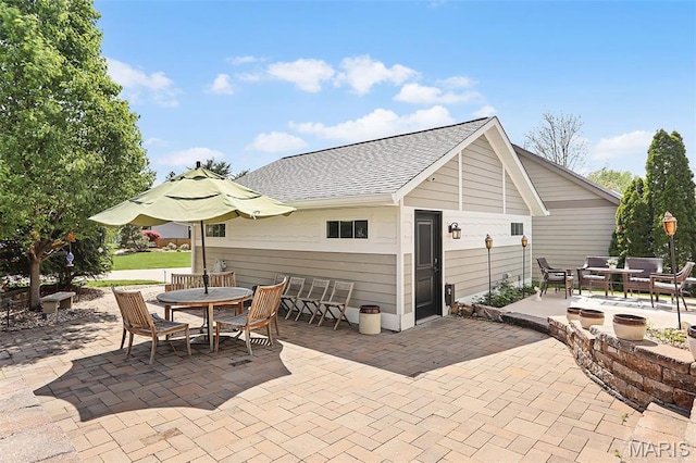 1420 Randle St, Edwardsville, IL 62025 - view of patio / terrace featuring outdoor dining area