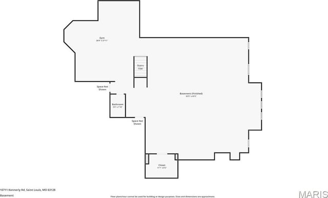 10711 Kennerly Rd, Saint Louis, MO 63128 - property floor plan