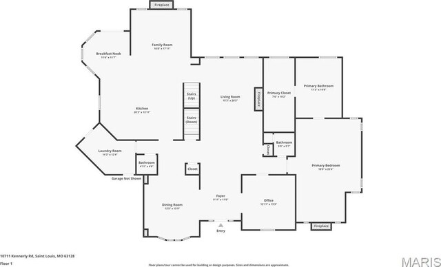 10711 Kennerly Rd, Saint Louis, MO 63128 - property floor plan