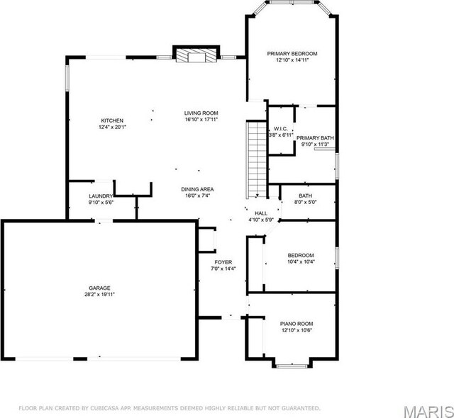 1027 Watering Stone Ct, Pevely, MO 63070 - room layout