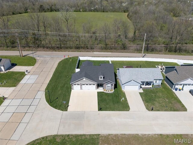 1027 Watering Stone Ct, Pevely, MO 63070 - bird's eye view