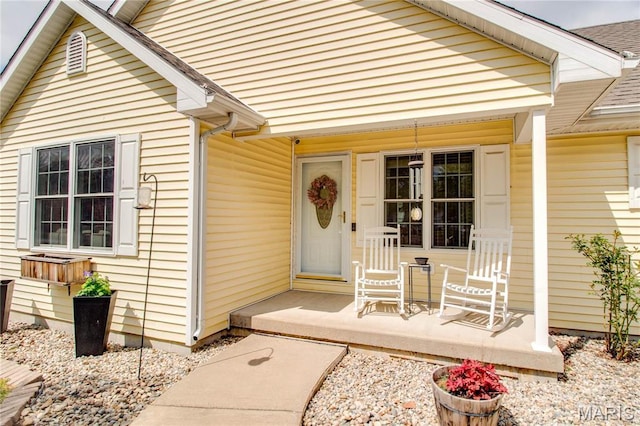 view of property entrance