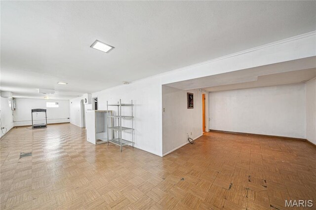 11562 Rock Hampton Dr, Saint Louis, MO 63138 - basement with baseboards