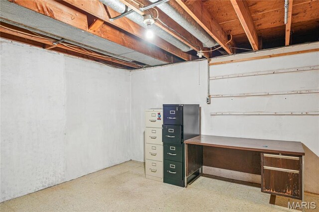 11562 Rock Hampton Dr, Saint Louis, MO 63138 - view of unfinished below grade area