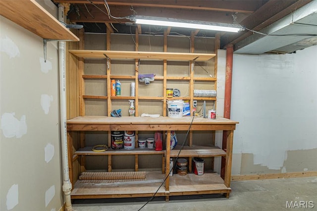777 Squaw Rd, Cuba, MO 65453 - view of unfinished below grade area