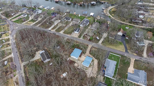 777 Squaw Rd, Cuba, MO 65453 - aerial view of property's location with a large body of water