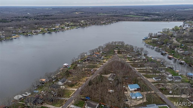 777 Squaw Rd, Cuba, MO 65453 - view of property location featuring a large body of water and nearby suburban area
