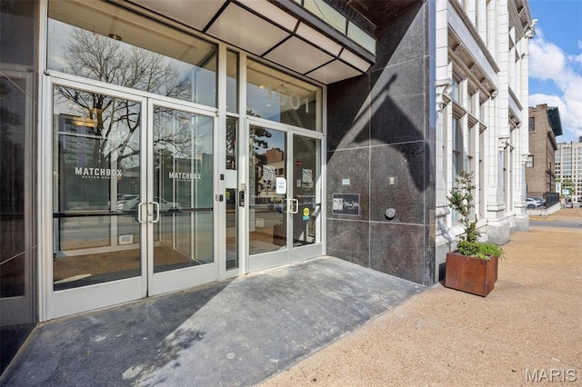 view of entrance to property