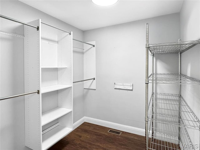 641 Ponderosa Trl, Beaufort, MO 63013 - walk in closet featuring wood finished floors