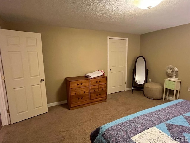 10303 Woodberry Rd, Potosi, MO 63664 - bedroom with carpet floors and a textured ceiling