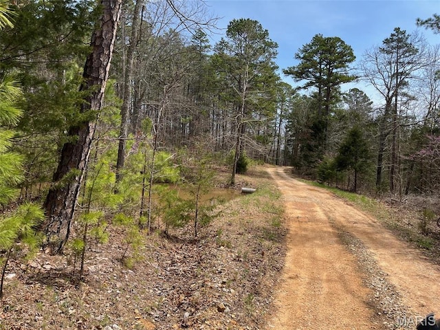 10303 Woodberry Rd, Potosi, MO 63664 - view of street featuring a wooded view