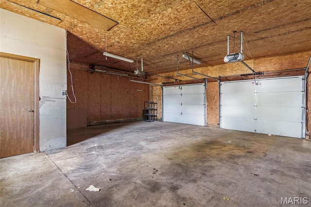 1112 N Illinois Ave, Litchfield, IL 62056 - garage with a garage door opener