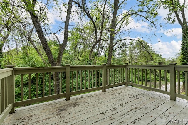 11148 Whispering Oaks Dr, Saint Louis, MO 63136 - view of deck