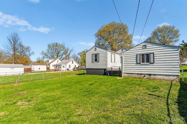 view of rear view of property