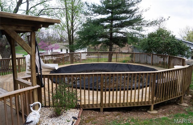 view of deck
