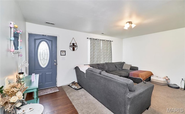 595 Cap Au Gris St, Troy, MO 63379 - living area with wood finished floors