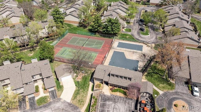 1747 Russet Valley Dr, Saint Louis, MO 63146 - aerial overview of property's location with nearby suburban area
