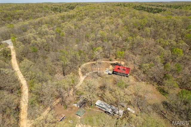 124 Wayne 527, Greenville, MO 63944 - bird's eye view of a heavily wooded area