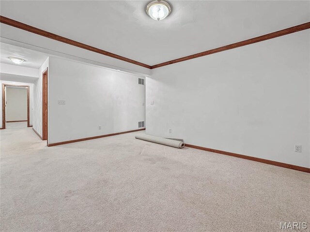 737 Marney Ln, Waterloo, IL 62298 - carpeted spare room featuring ornamental molding and baseboards